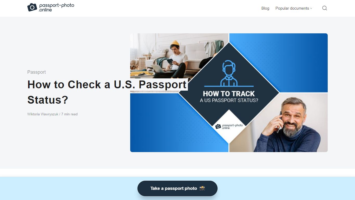 How to Track a US Passport Status? - Passport Photo Online